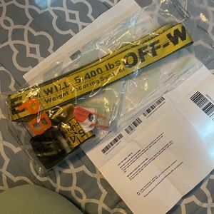 OFF WHITE authentic belt